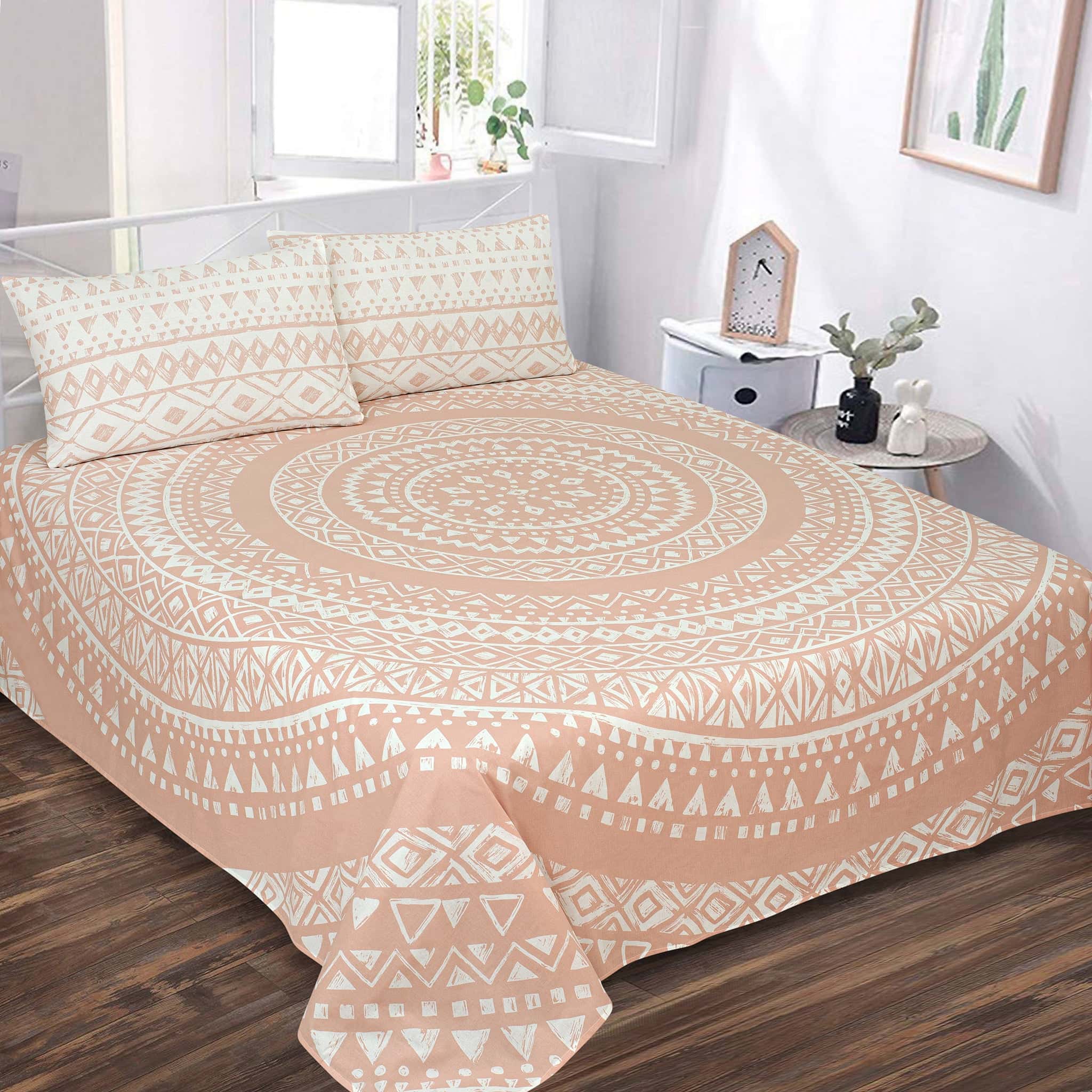 Luxury Cotton Percale Bedsheet (1001)