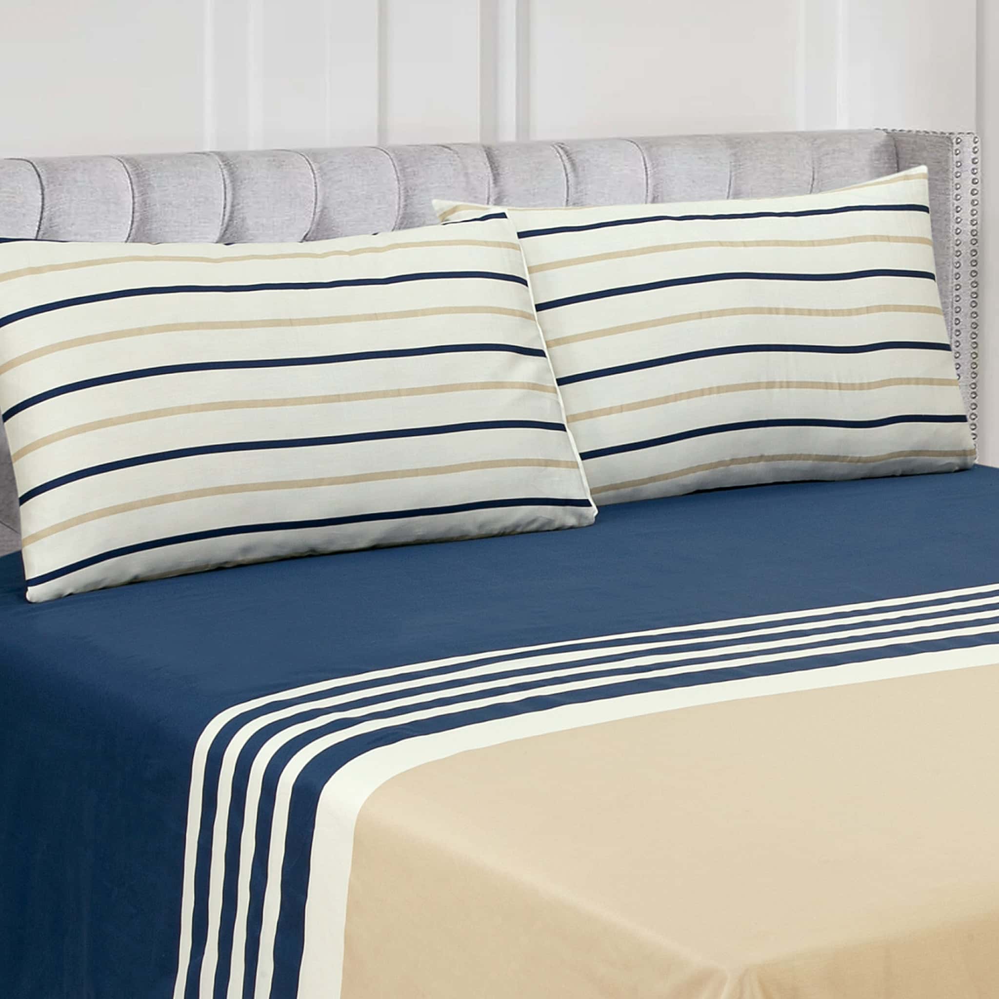 Chic Nautical Cotton Satin