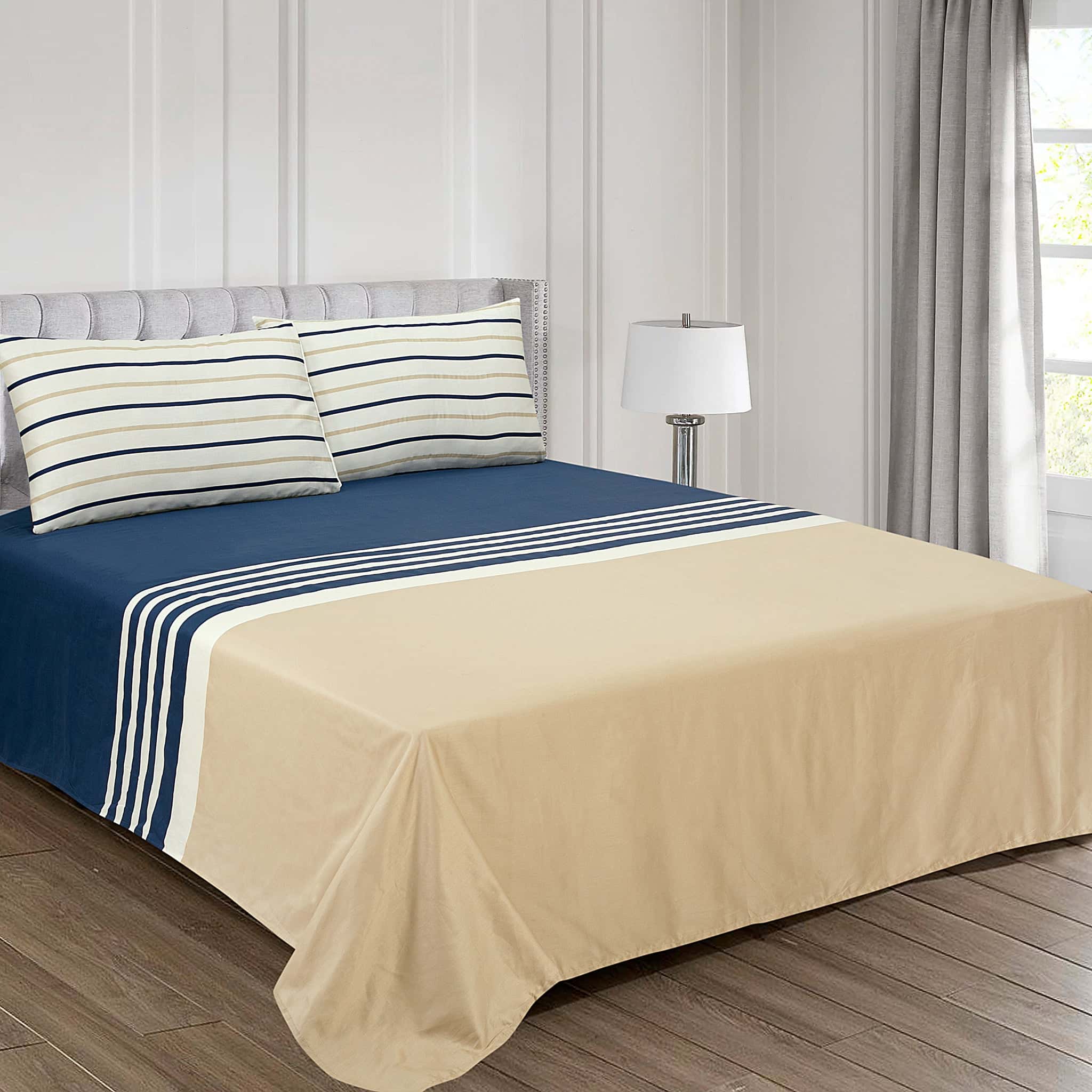 Chic Nautical Cotton Satin