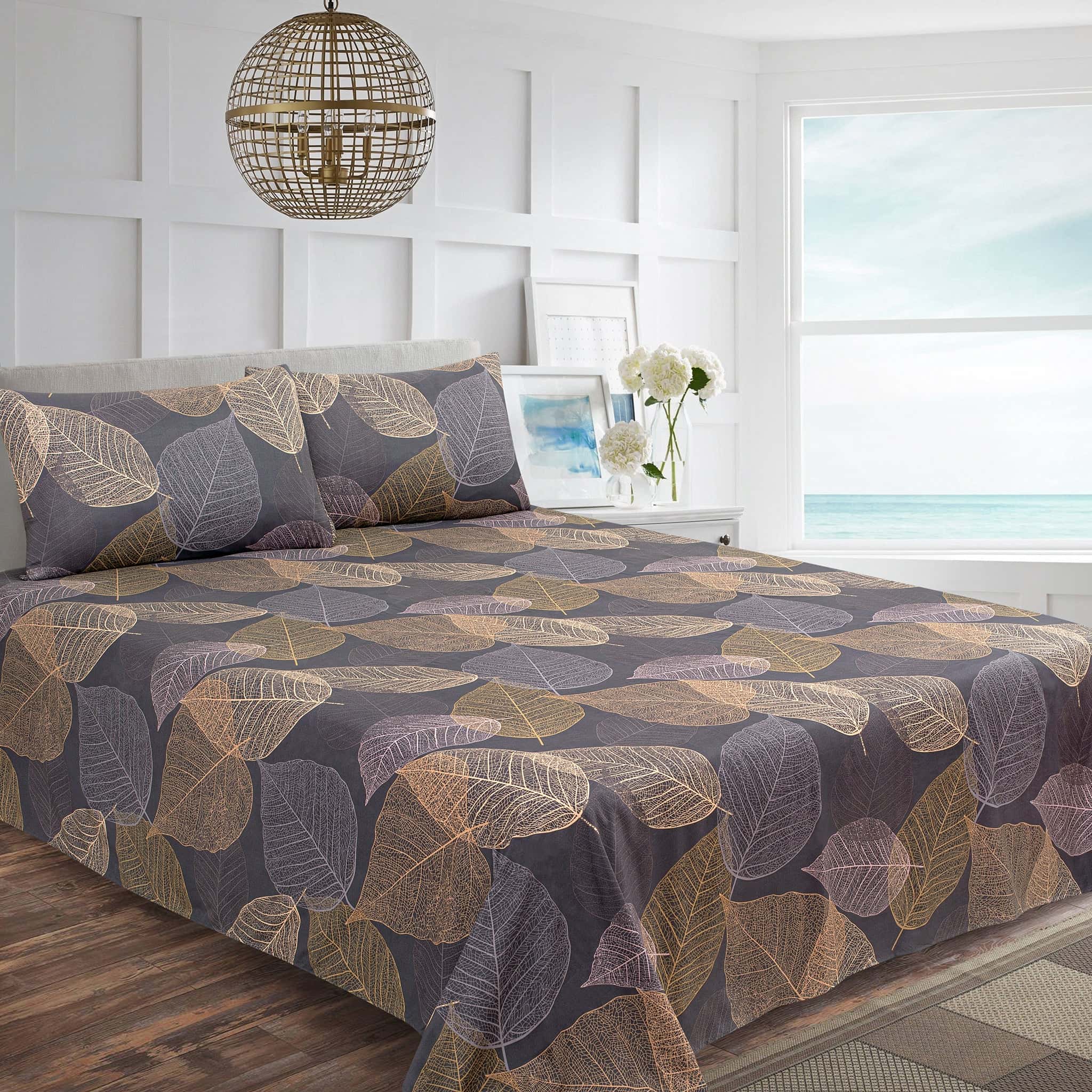 Luxury Micro Cotton Bedsheet (1084)