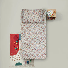 Baseball Shuffle - Kids Fitted Bedsheet