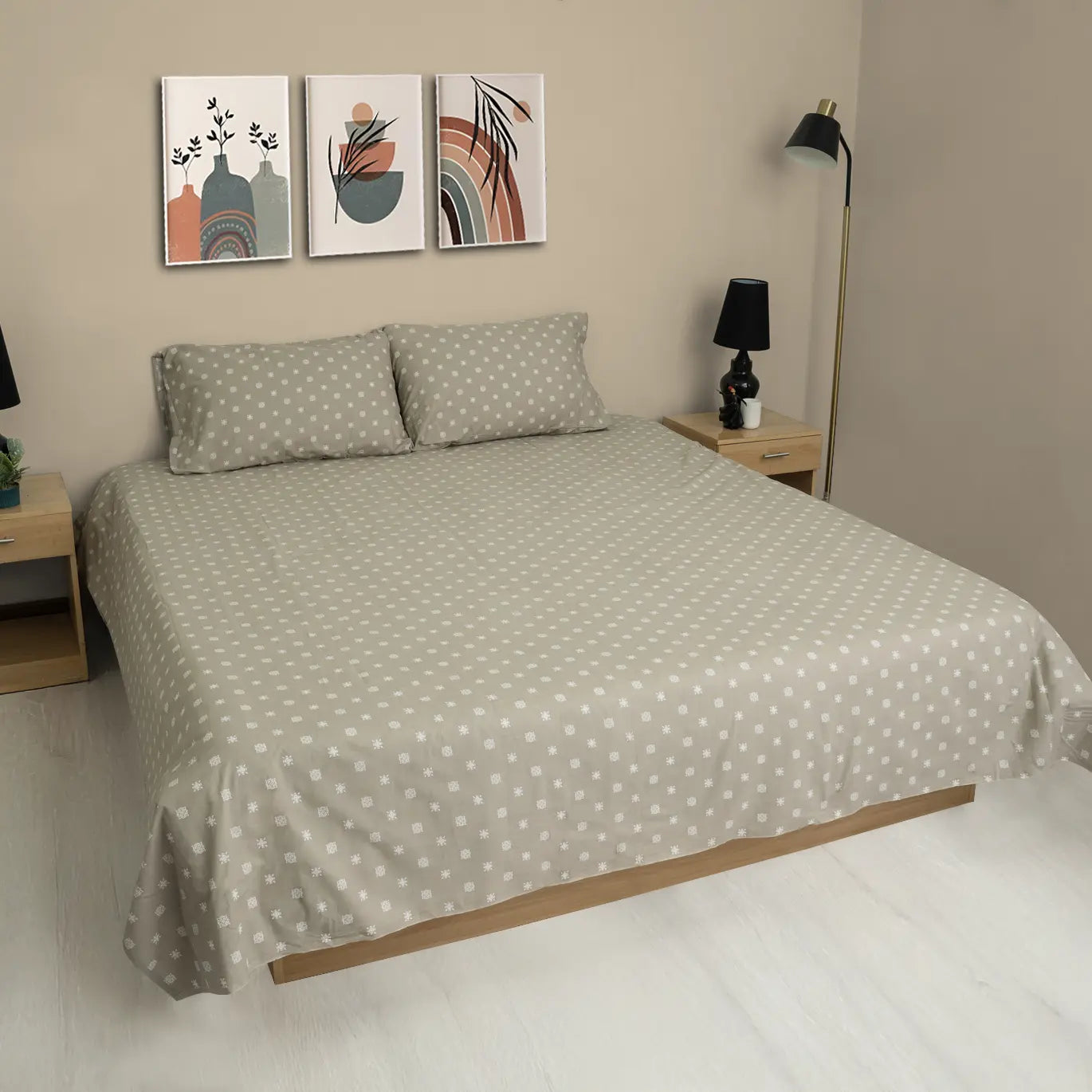 RHS Cotton Satin Bedsheet 1027