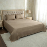 RHS Camel Stripe Micro Cotton Sheet Set