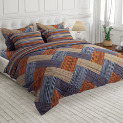 STRIPED KNIT 6-Pcs Comforter Set