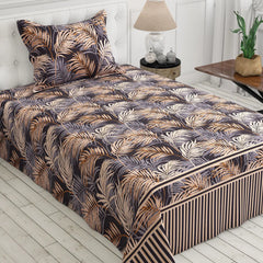 PALM SHADOW Sateen bedsheet