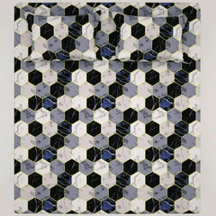 GILDED BLACKSTONE Sateen Bed Sheet Set