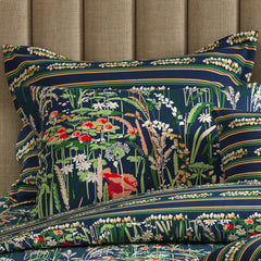 JUNGLE WHISPER Xara 8 Pcs King Reversible Quilt Cover Set Bedsheet