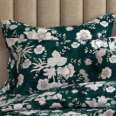 FOREST BLOOM SATEEN BED SHEET SET