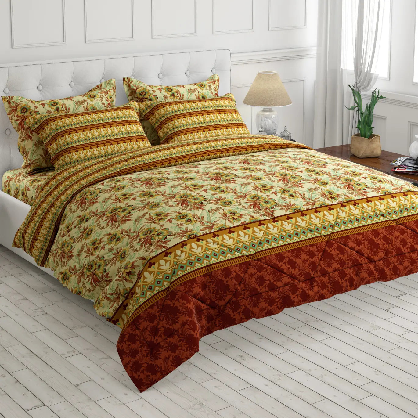GLOBAL PATCH 6-Pcs Comforter Set