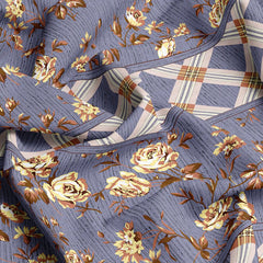 Xara Lavender Floral Bed Sheet Set