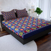 OCEAN FLORA Xara Fitted Bed Sheet Set