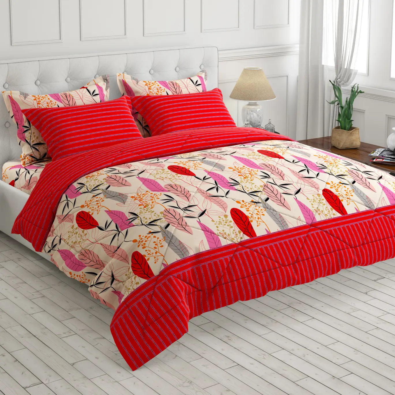 POPPY FEATHER Xara 6-Pcs Comforter Set