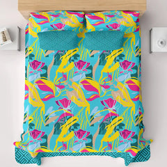 POP ART TROPICAL Xara Bed Sheet Set