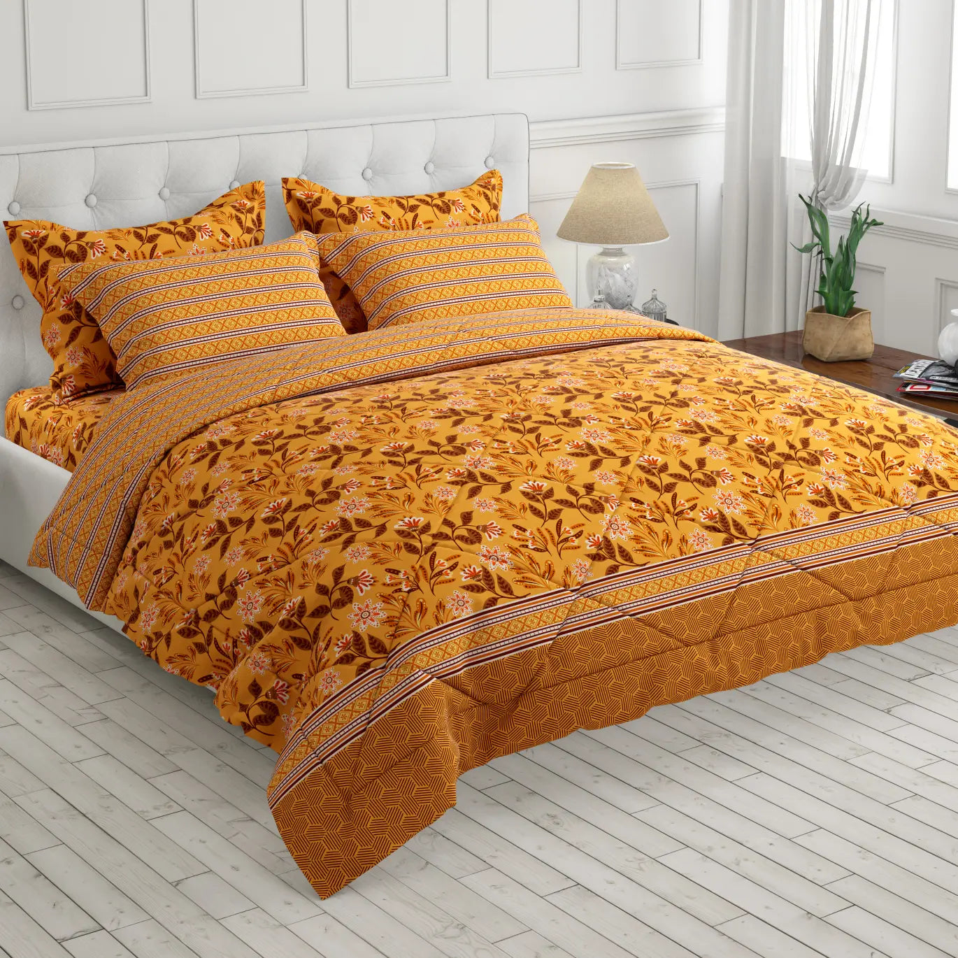 SUNSET VINES 6-Pcs Comforter Set 8765