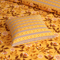 SUNSET VINES Xara 8 Pcs King Reversible Quilt Cover Set Bedsheet