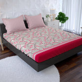 CHERRY BLOOM Xara Fitted Bed Sheet Set