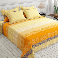 SUNSET MEDELLION STRIPE Xara Bed Sheet Set