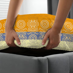 SUNSET MEDALLION STRIPES Xara Fitted Bed Sheet Set