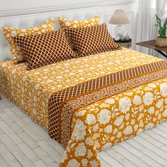 WARM BLOOM Xara Bed Sheet
