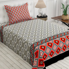 GEOMETRIC WEAVE Xara Bed Sheet