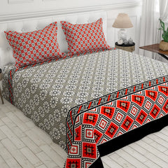 GEOMETRIC WEAVE Xara Bed Sheet