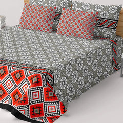 GEOMETRIC WEAVE Xara Bed Sheet