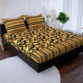 SUNSHINE BLOOM Xara Fitted Bed Sheet Set