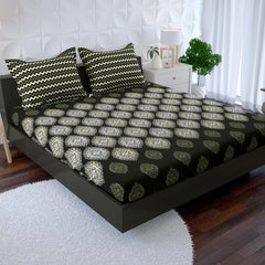 ORNATE MOTIFS Xara Fitted Bed Sheet Set