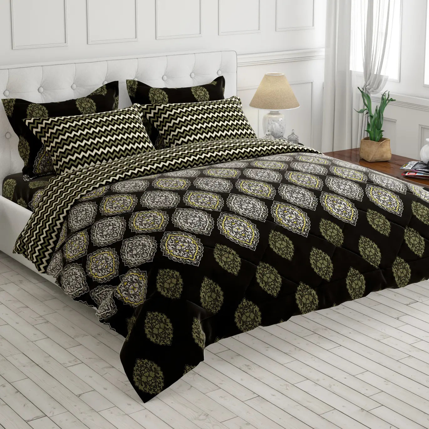 Xara 6-pcs comforter set 8892