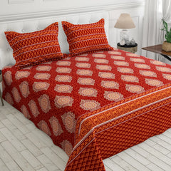 TERRACOTTA JAAL Xara Bed Sheet Set