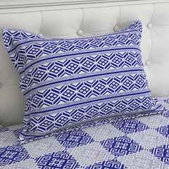 COOL BLUE XARA BED SHEET SET