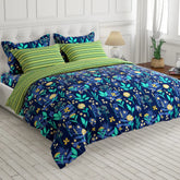 SAPPHIRE LEAF XARA 6-Pcs comforter set