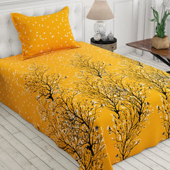 TREE MUSE SATEEN BED SHEET SET