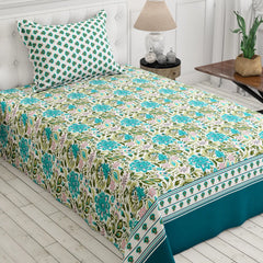 SEA FLORA XARA BED SHEET SET