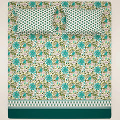 SEA FLORA XARA BED SHEET SET