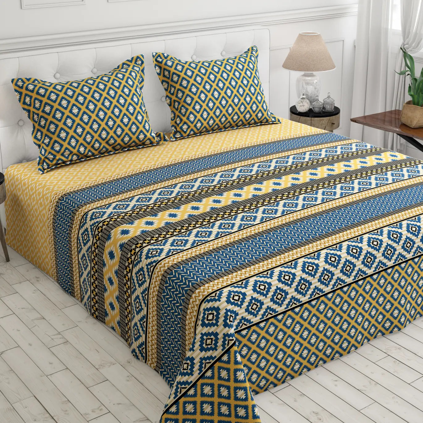 Xara Bed Sheet Set - 9047-48