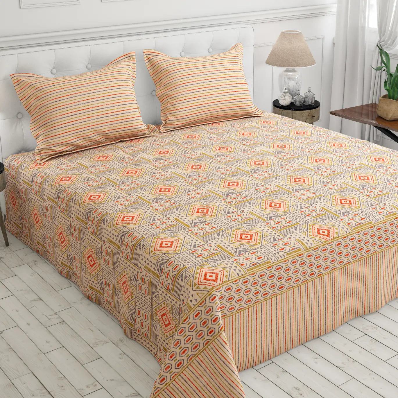 Xara Bed Sheet Set - 9058-59