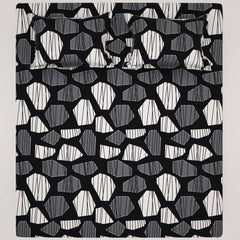 MONOCHROME MOOD SATEEN BED SHEET SET