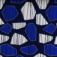 BOLD BLUE 6-Pcs Comforter Set