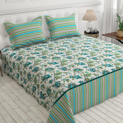 AQUA BLOOM XARA BED SHEET SET