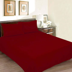 RUBY CHARM COTTON PERCALE BEDSHEET