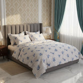 BAMBOO WEAVE SATEEN 6-Pcs COMFORTER SET