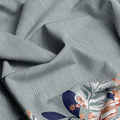 COASTAL FLORA SATEEN COMFORTER SET