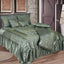 Silk Embroidered 9 pcs bridal set D#3 (Grey)