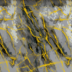 GREY MARBLE Sateen Bed Sheet Set