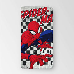 Super Web Action - Kids Fitted Bedsheet