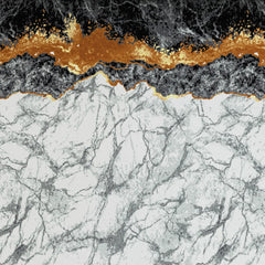 LAVA MARBLE SATEEN BED SHEET SET