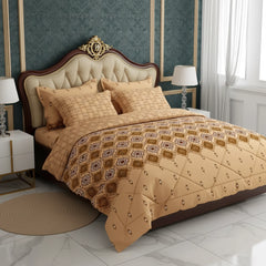 Latte Glow 6-Pcs Comforter Set