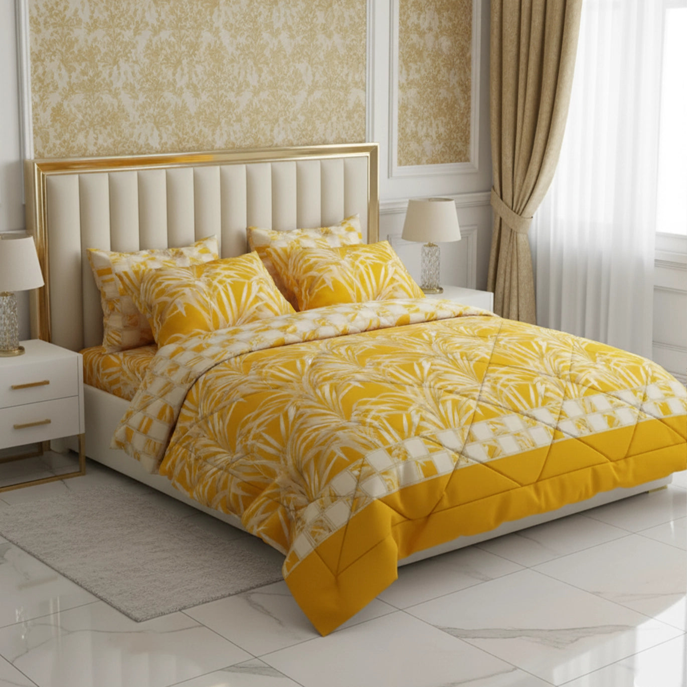 MARIGOLD PALM 6-Pcs Comforter Set