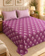 Magenta Floral Buti Xara Bed Sheet Set